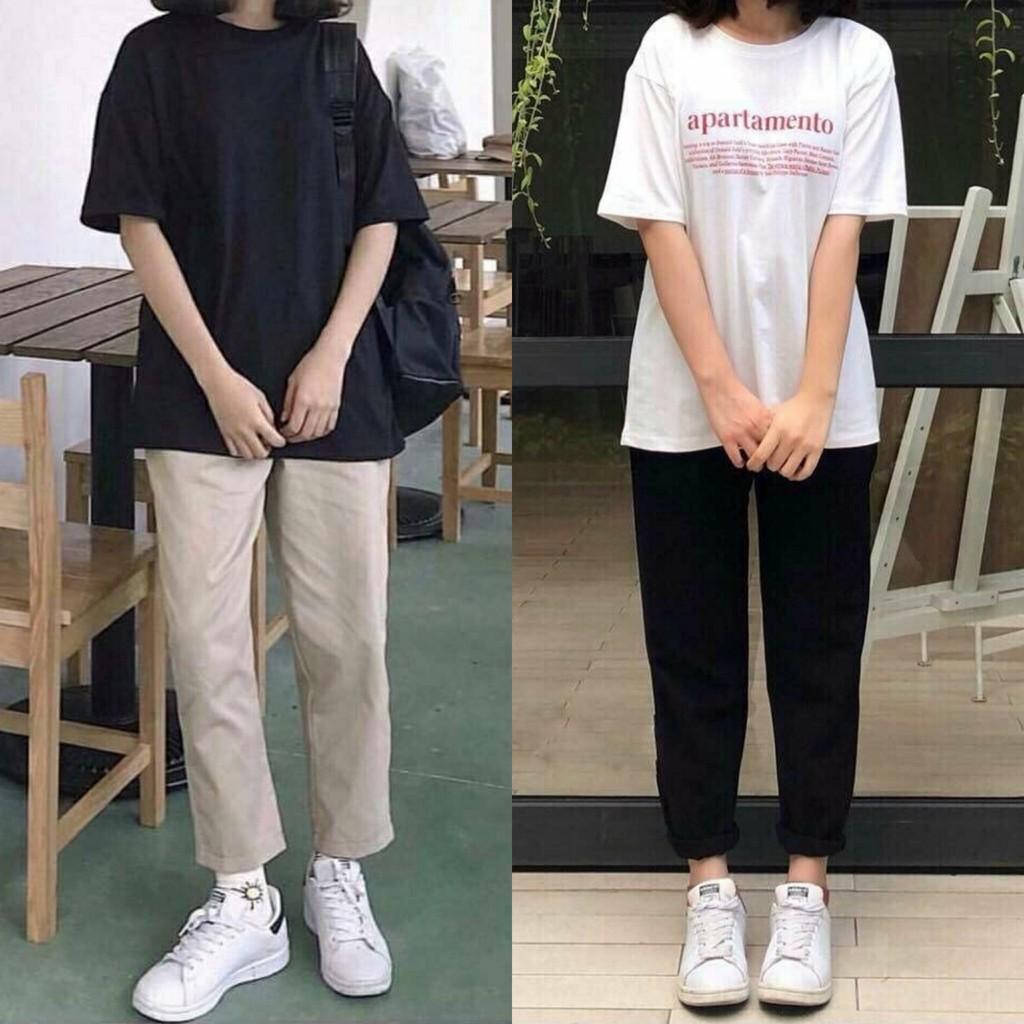 QUẦN KAKI BASIC NAM NỮ - QUẦN CẶP KAKI TRƠN 