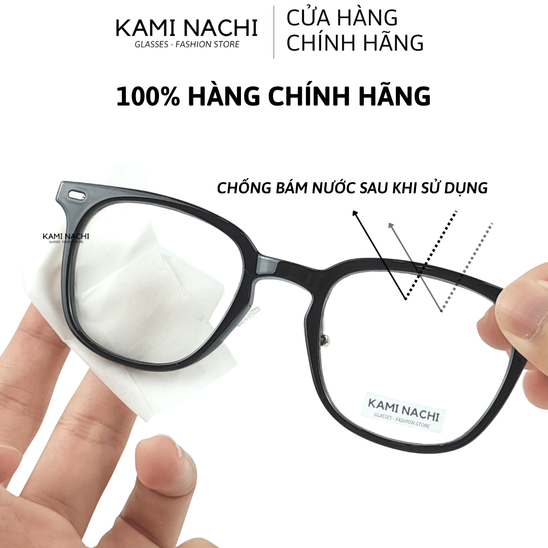 (QÙA TẶNG KHÔNG BÁN) 5 miếng khăn lau nano hàng loại 1 KAMI NACHI dùng 1 lần - Chống bám hơi nước, chống mờ sương