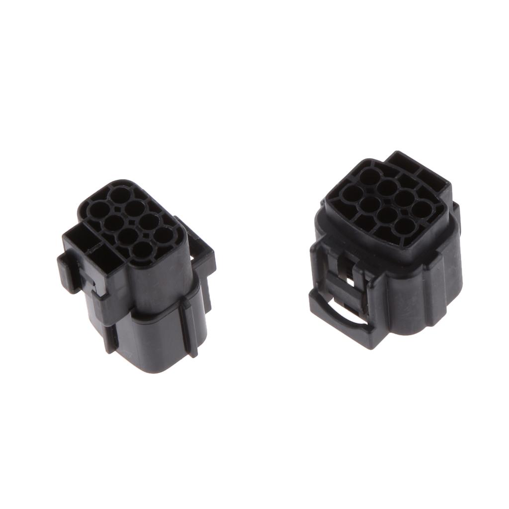 8 Way Sealed Waterproof Connector for Car Boat Motorcycle Wired Plug