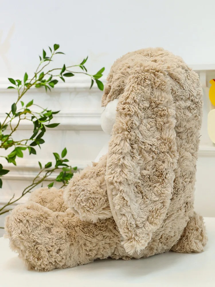 Thú nhồi bông thỏ mặt quạo - Size 25cm đến 65cm - Quà tặng gấu bông thỏ giận dữ đáng yêu - Gối ôm mềm mịn cho bé