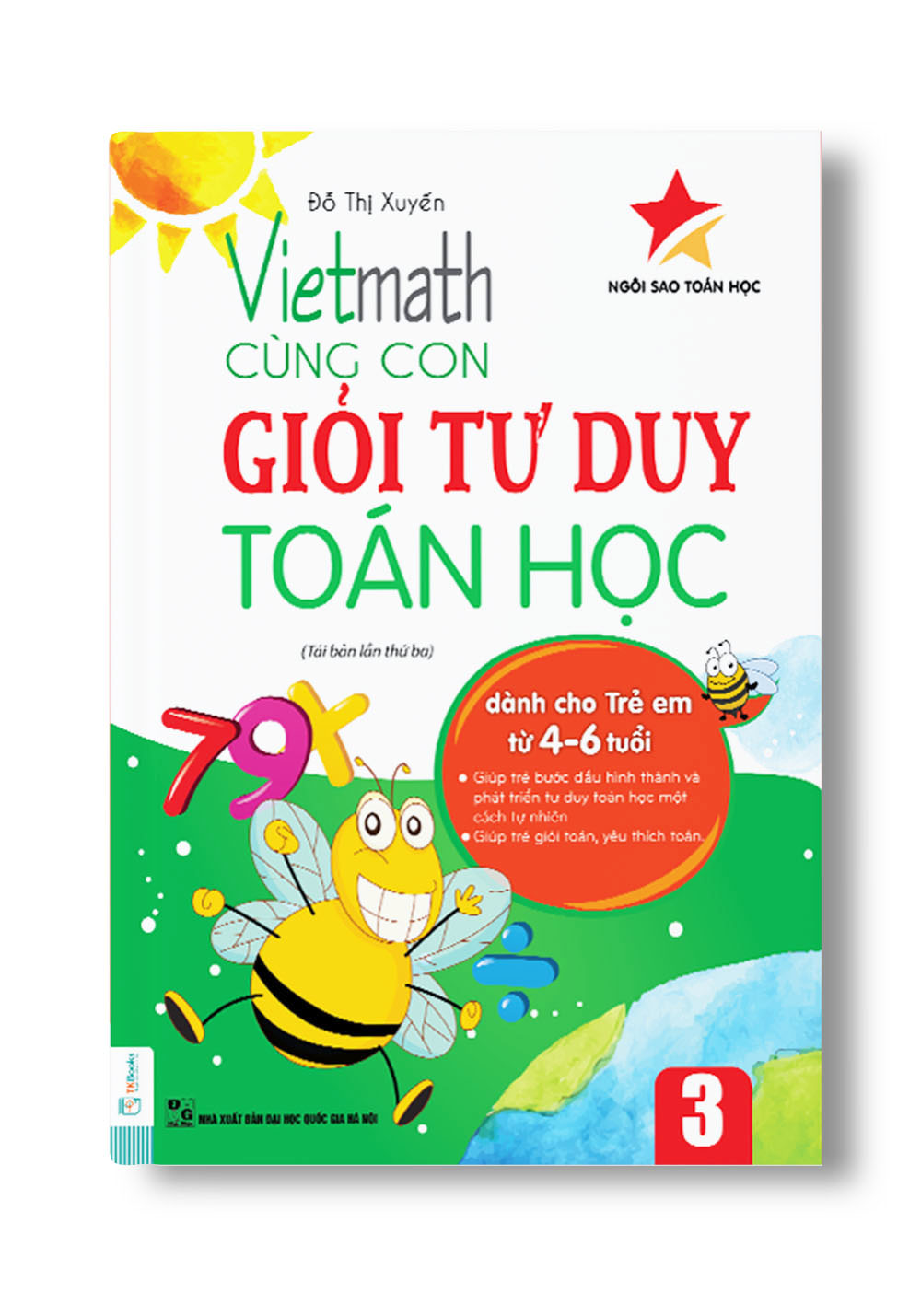 Viethmath – Cùng Con Giỏi Tư Duy Toán Học Tập 3 - TKBooks