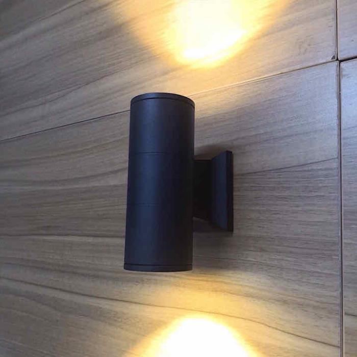 Đèn led gắn tường ngoài trời 2 đầu đui e 27