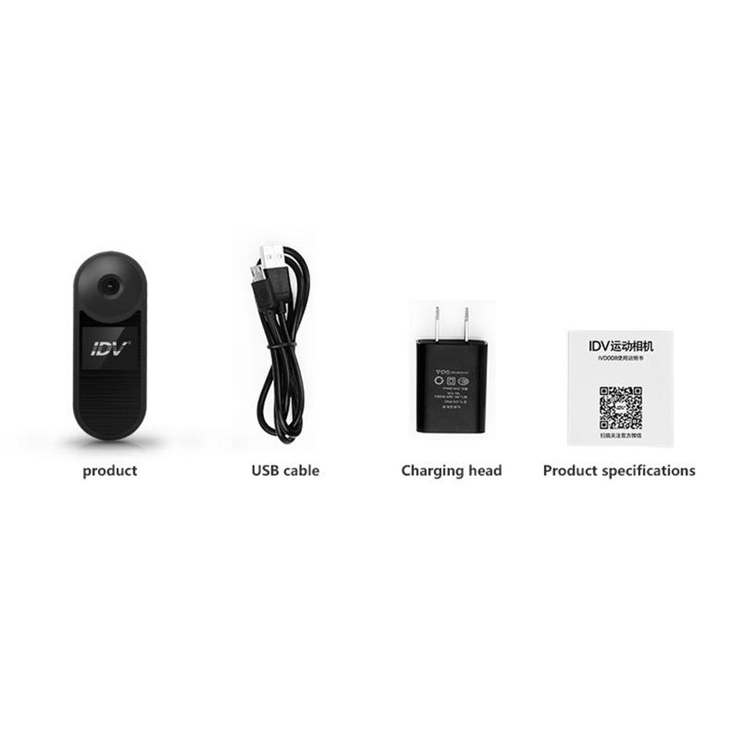 1080P Wireless Mini Body Camera Pocket Video Spy Recorder