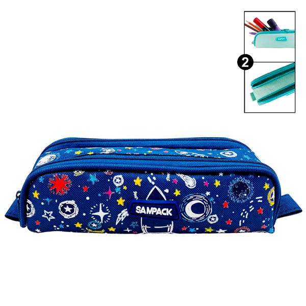 Bóp Viết Vải Hai Ngăn Hoạt Hình - MP SA021 - Mẫu 4