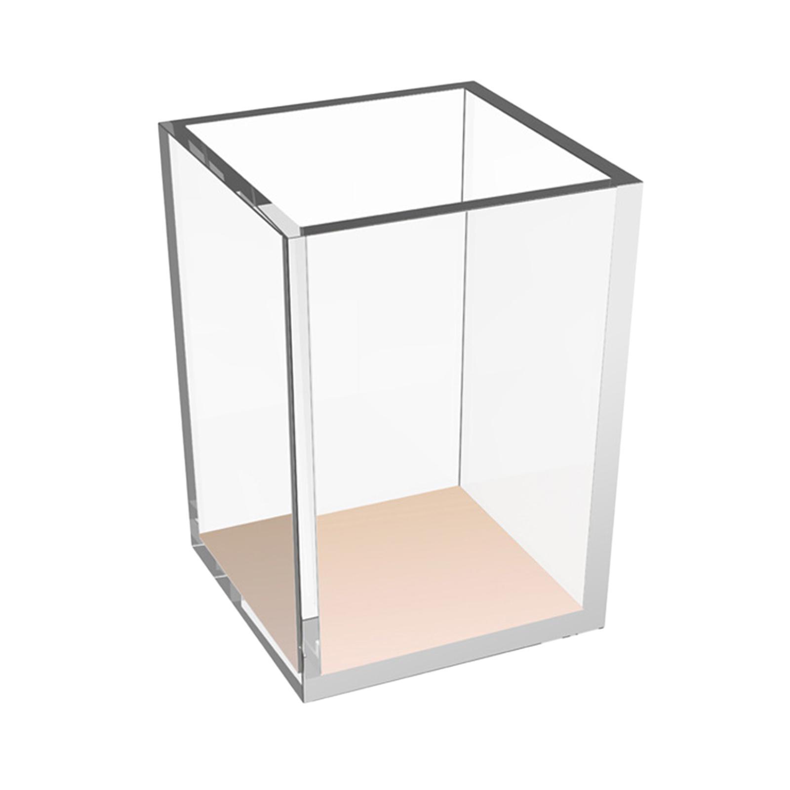 Makeup Brush Holder for Vanity Eyebrow Pen Container Organizer Golden