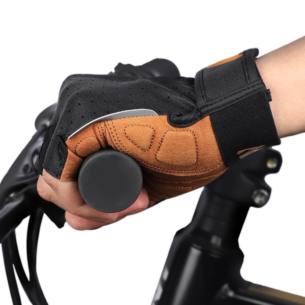 Găng tay WEST BIKING đi xe đạp nửa ngón tay chống trượt cho Nam giới thoáng khí chống sốc