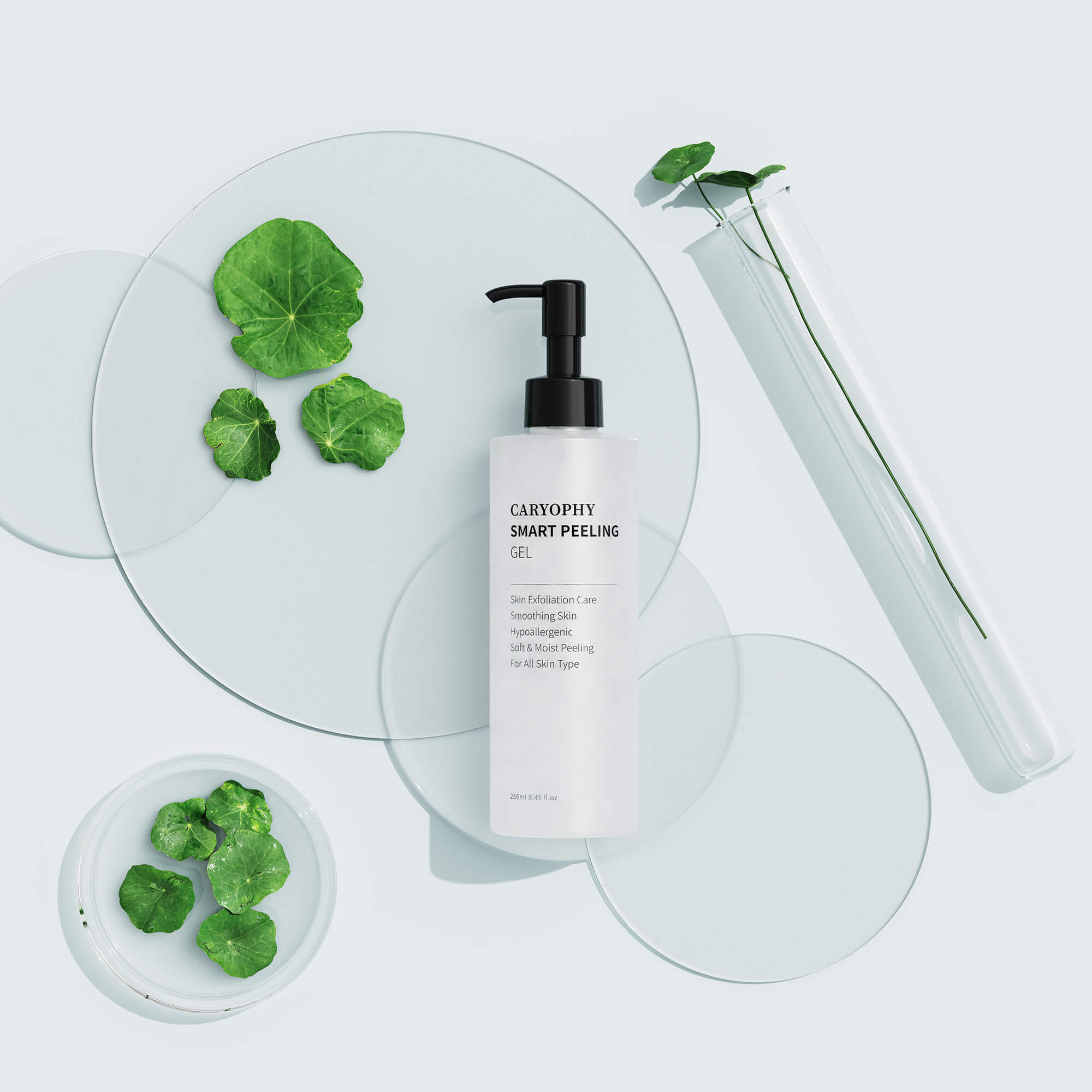 Gel Tẩy Tế Bào Chết Caryophy Smart Peeling Gel 250ml + Tặng 1 Băng đô tai mèo