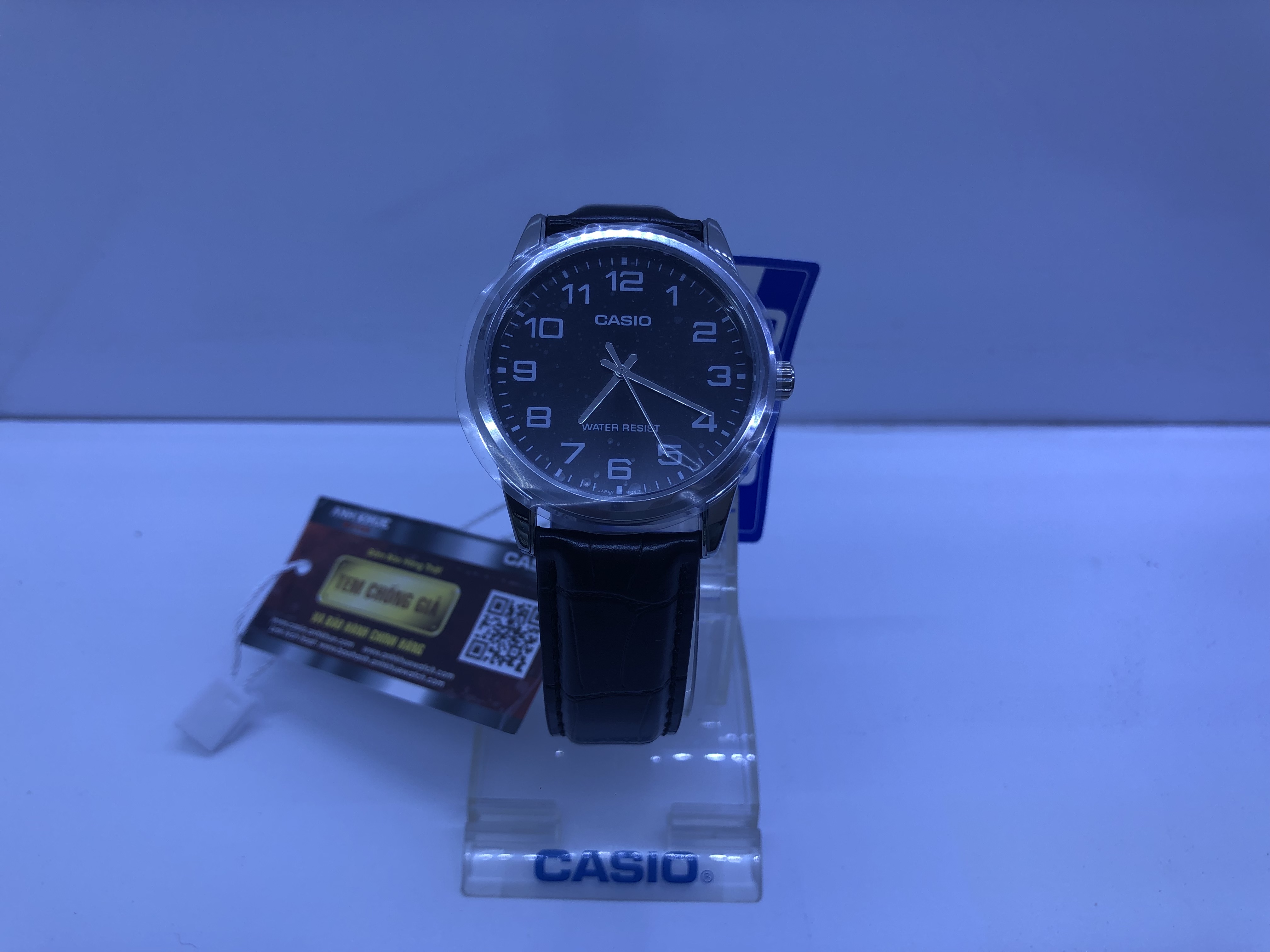 Đồng Hồ Nam Dây Da Casio MTP-V001L-1BUDF (38mm)