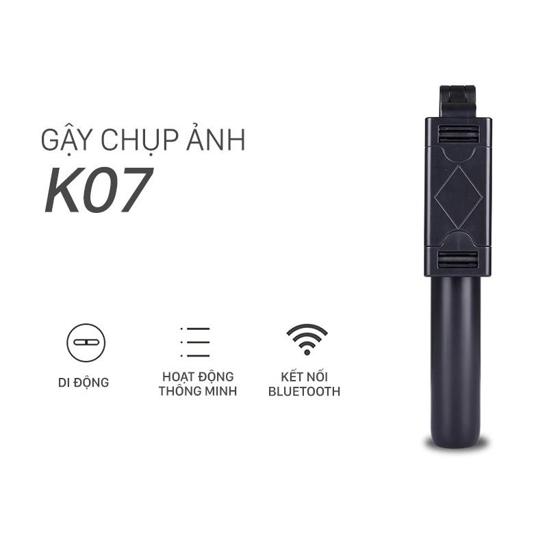 Gậy tự sướng selfie chụp ảnh qua bluetooth đa năng, tripod 3 chân giá đỡ điện thoại livestream - MINPRO