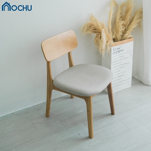 Ghế Ăn Gỗ Cao Su OCHU - Iamar Chair S - Natural