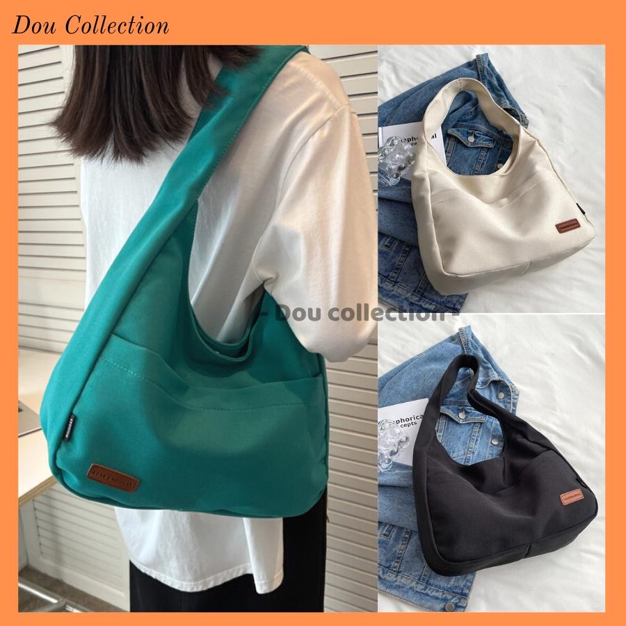 Túi Xách Kẹp Nách (Túi Tote Nữ) Đẹp Trơn Dung Tích Lớn Thời Trang Mùa Hè Phong Cách Hàn Quốc - Dou collection - Mã XT065