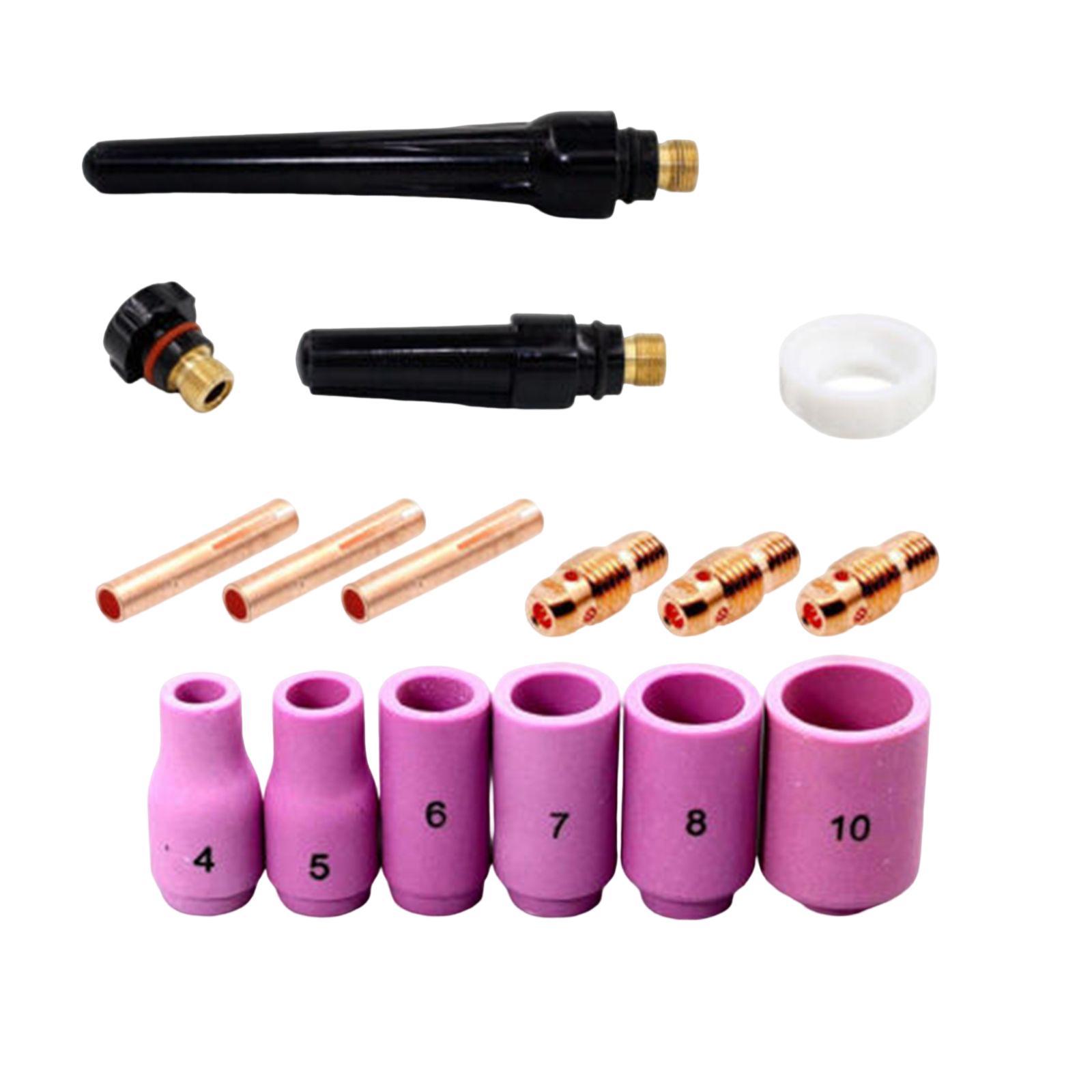 16Pcs Welding Consumables for 9 20 25 Series TIG Welding Parts