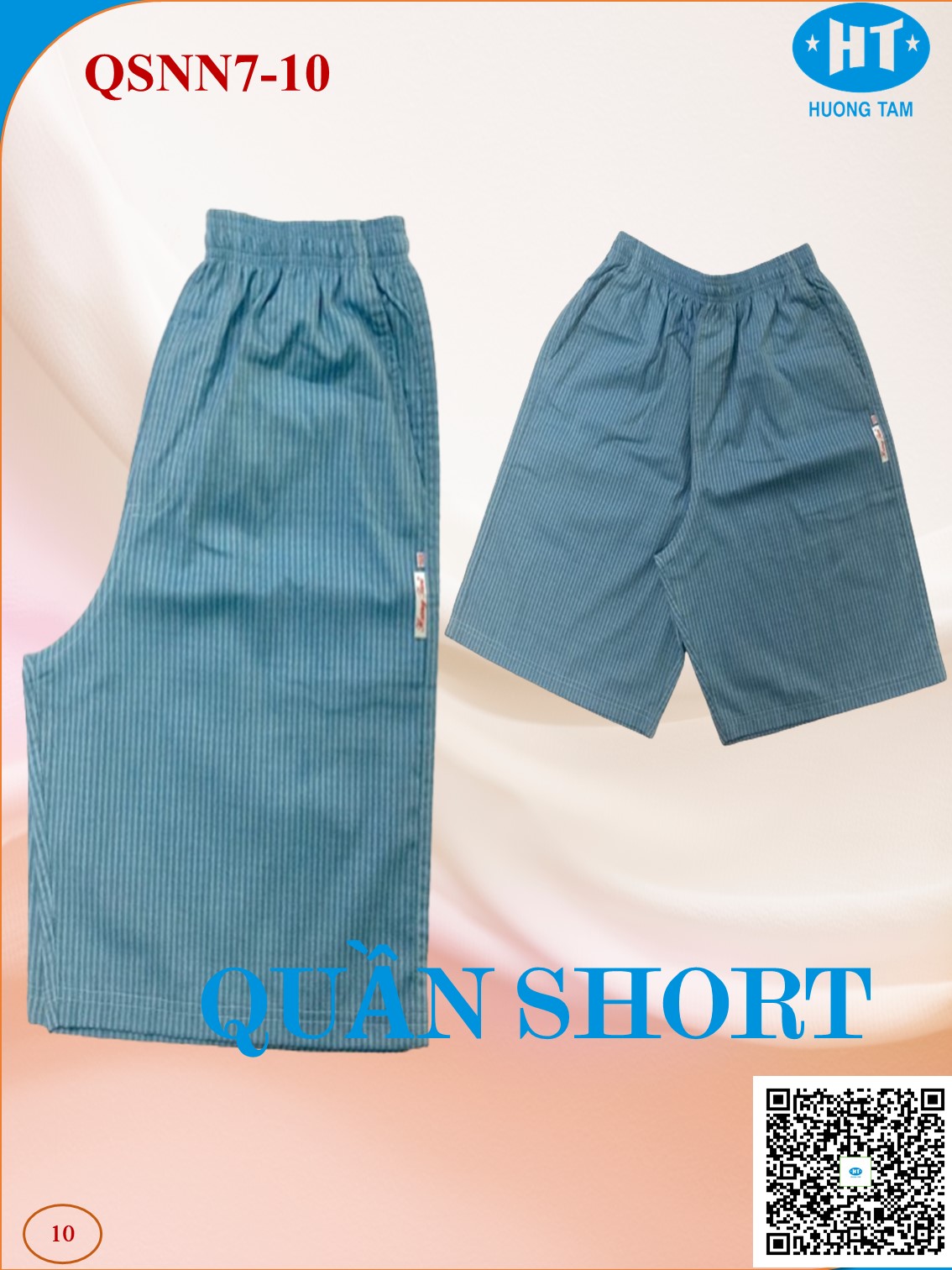 Quần short huongtam nam cao cấp(QSNN7). Chất liệu vải loại tốt: mềm mại, thoáng mát, không phai màu