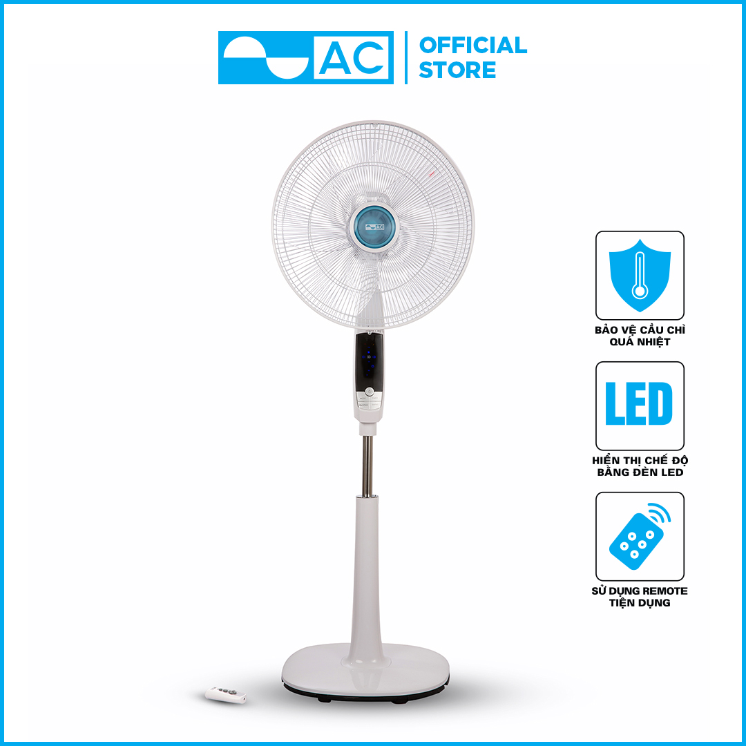 Quạt đứng AC 55W hẹn giờ - ASF03A165 (remote)- Hàng chính hãng