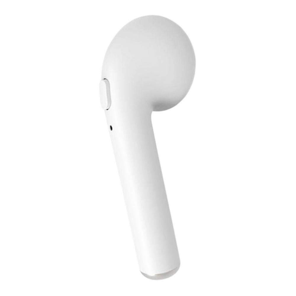 I7s Bluetooth Earphone Sport Mini True Wireless Earbuds single ear White