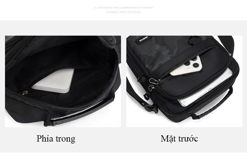 Túi Đeo Vai Chống Nước Bền Bỉ Phong Cách Thời Trang Hàn Quốc BL023