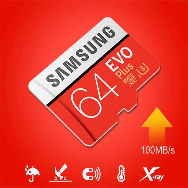 Thẻ nhớ chính hãng dùng cho camera hành trình Samsung micro SDXC64G