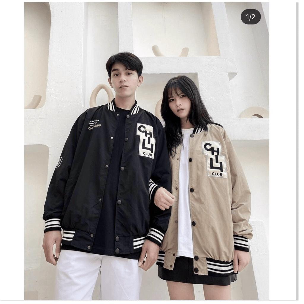 ÁO KHOÁC DÙ BOMBER 2 LỚP UNISEX DÀNH CHO NAM NỮ CỰC ĐẸP
