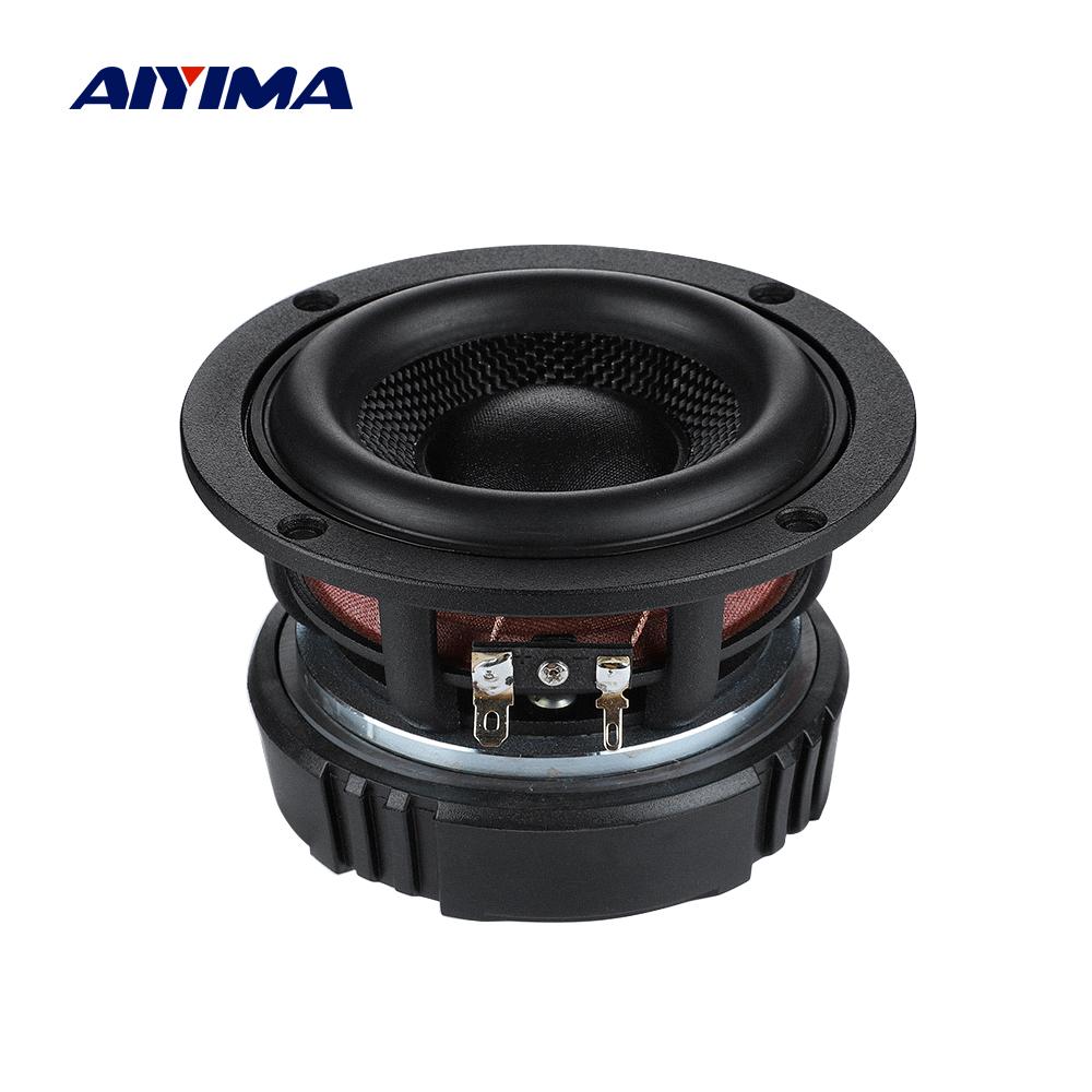 AIYIMA 1PC 4,5 inch loa loa siêu loa Color: 8 Ohm Speaker