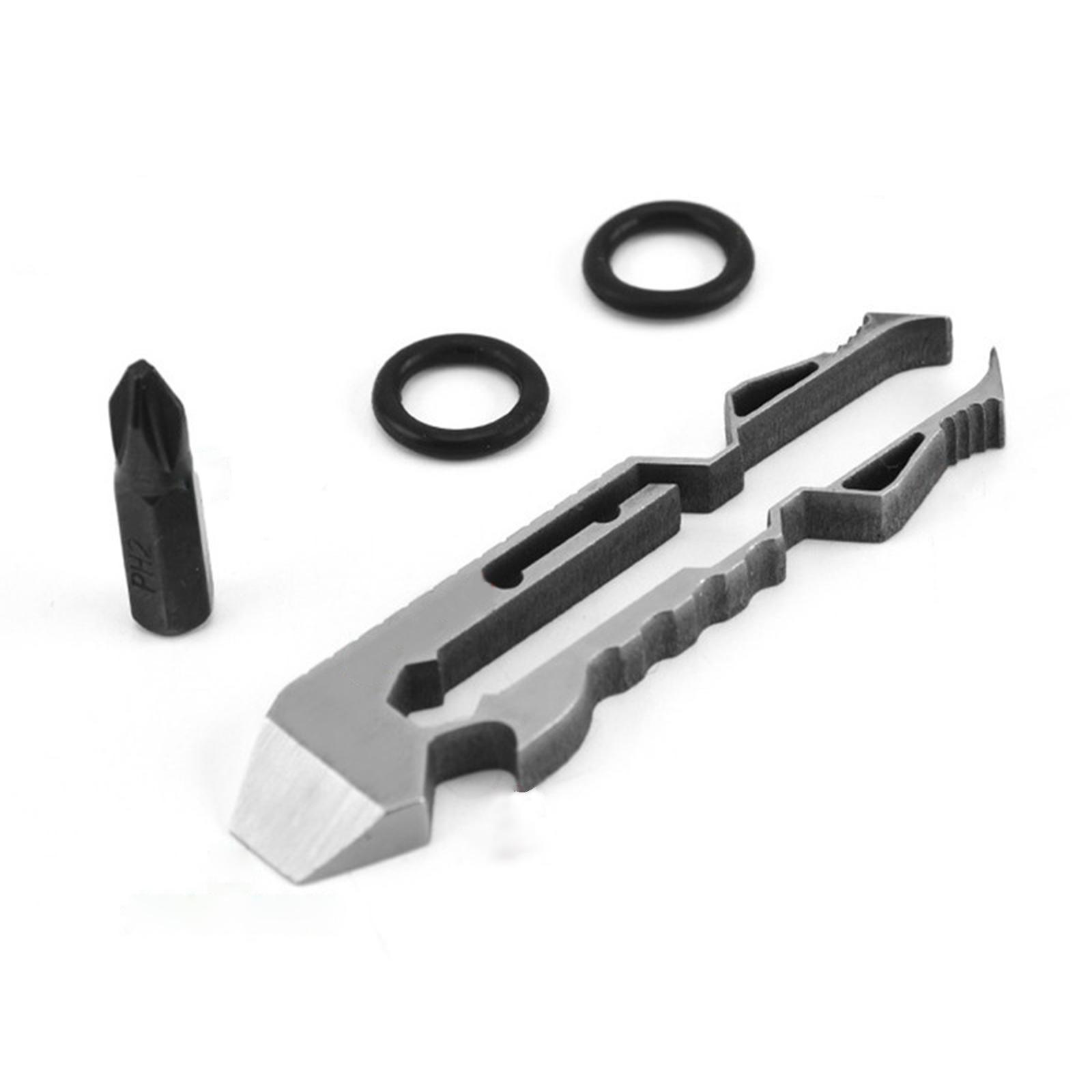 Multifunctional Tools Screwdriver Camping Outdoor Wrench 6 In 1