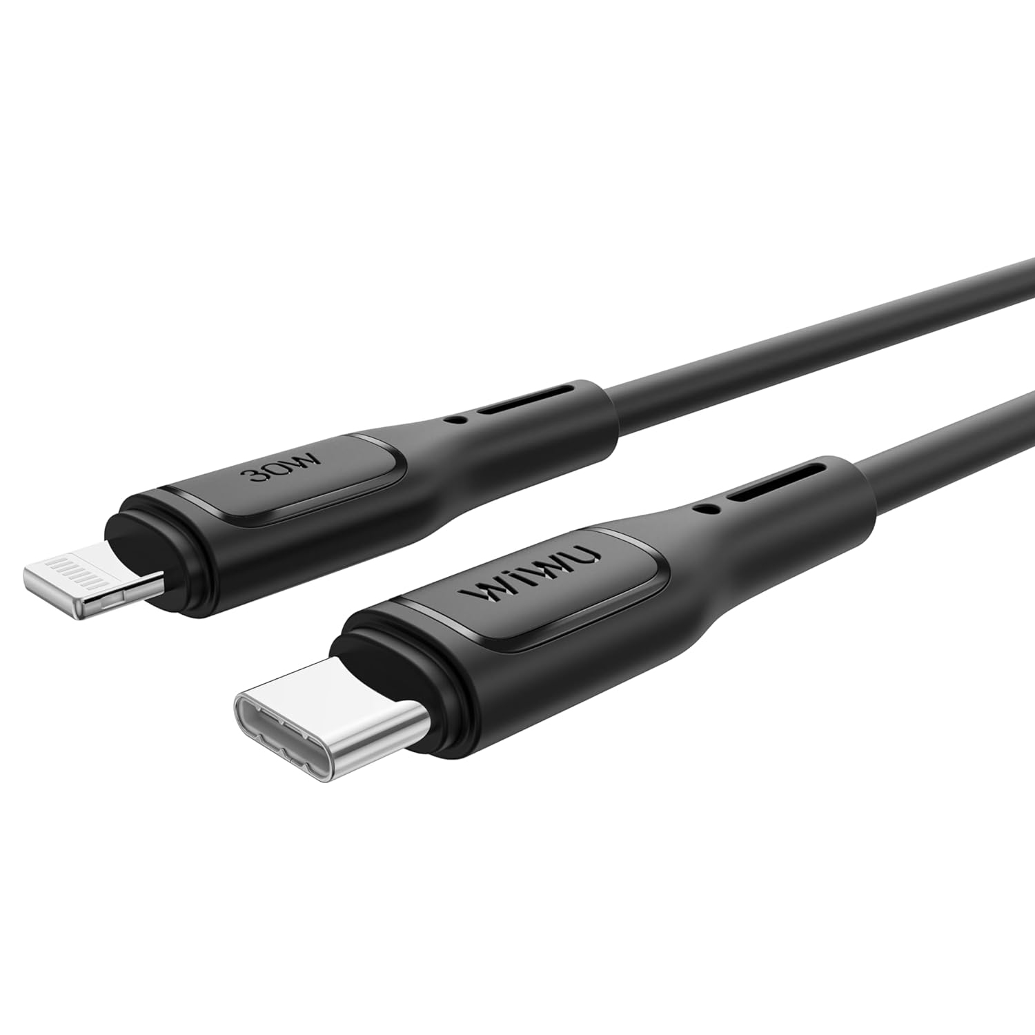 Dây cáp sạc nhanh 30W USB C to L cho iPhone / iPad Hiệu WIWU Starlink - Chuẩn sạc MFI, chống rối, đầu cáp siêu bền, công nghệ AI chống cháy nổ iP 7 8 X Xs Max 11 12 13 14 Pro Max Plus iPad Air Mini - Hàng nhập khẩu