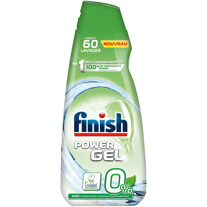 Combo Finish Eco : Gel rửa bát Eco 900ml + Bóng Eco 400ml + Muối 1,5kg