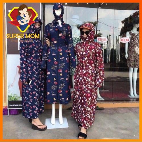 SALE Áo chống nắng toàn thân 2 lớp chất liệu vải lanh Nhật siêu bền
