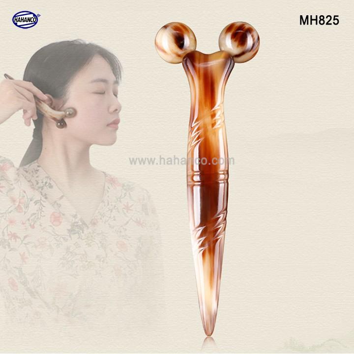 Dụng cụ lăn massage nâng cơ mặt và body bằng sừng ️- MH825 - Chăm sóc sức khỏe