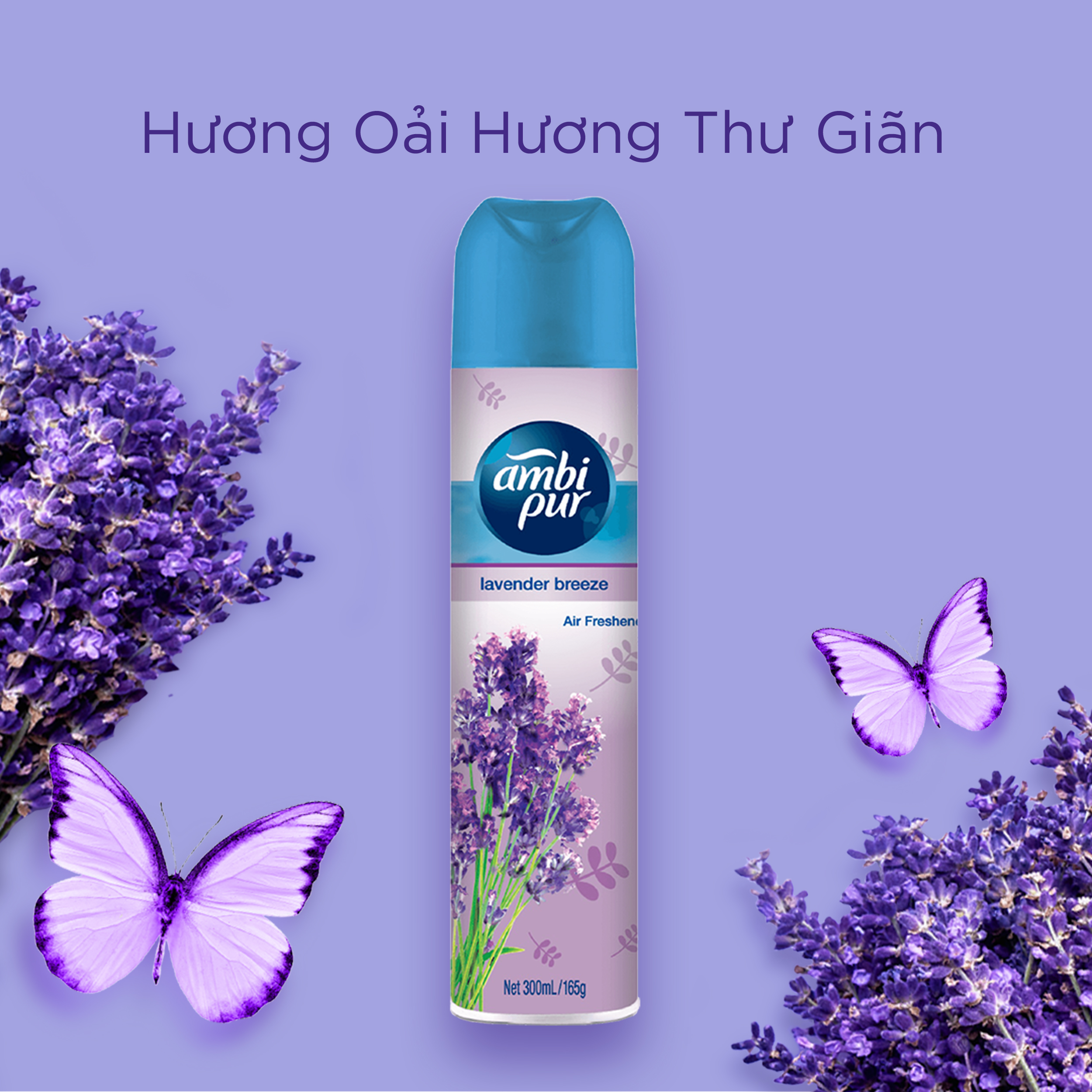 Xịt Phòng AMBIPUR Aerosol Chai 300ML