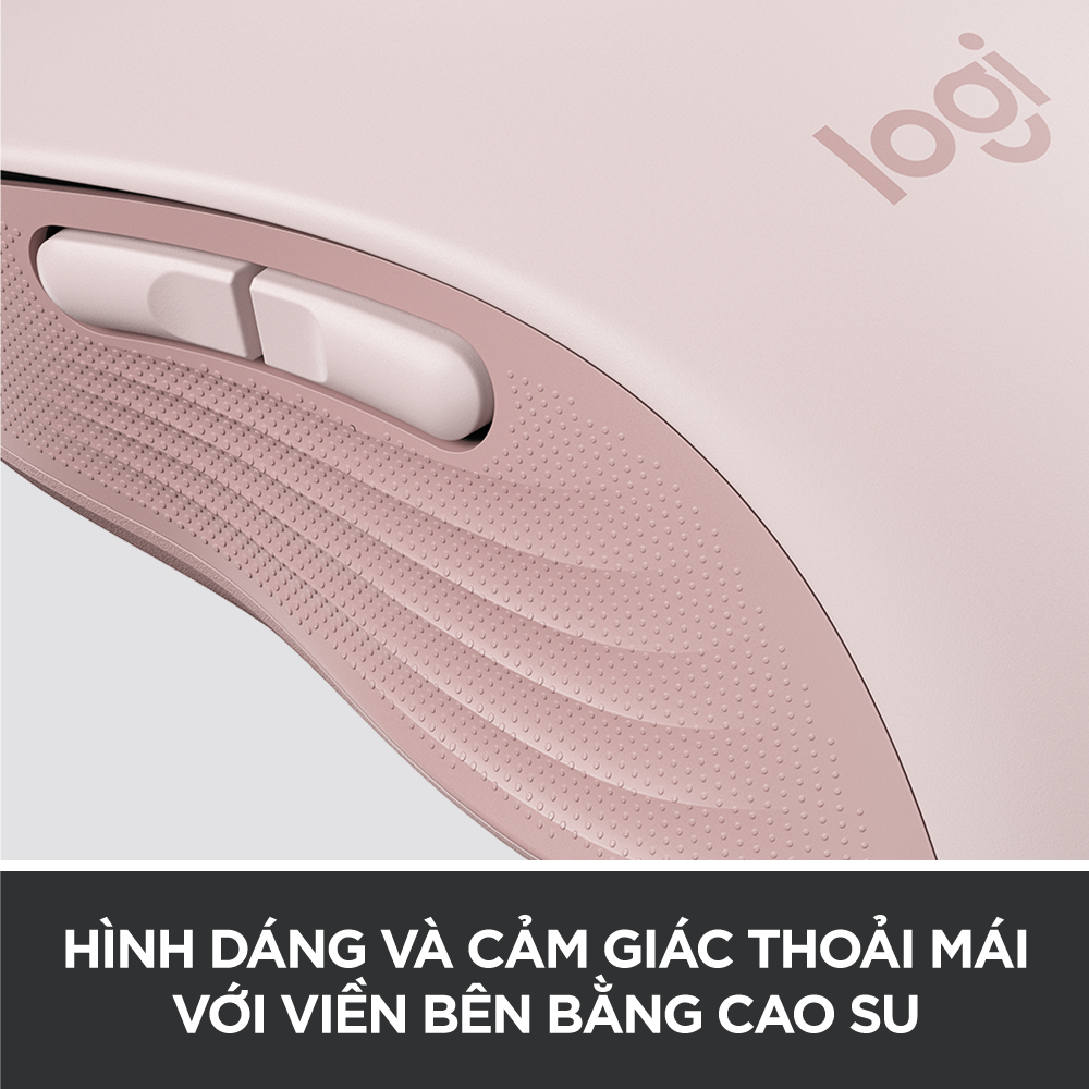 Chuột không dây bluetooth Logitech Signature M650 - Hàng chính hãng