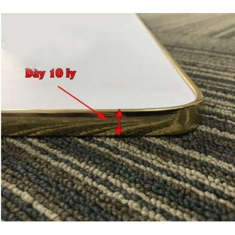 Tranh tròn tráng gương sen cá tài lộc đường kính 50cm