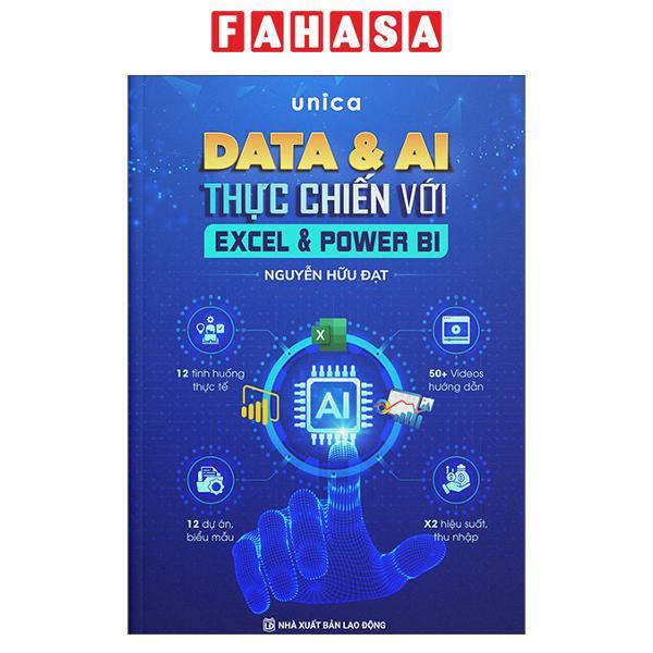 Sách - Data Và AI Thực Chiến Với Excel Và Power BI