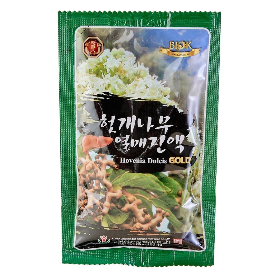 Nước uống Hovenia Dulcis Gold Bổ Gan, Mát Gan