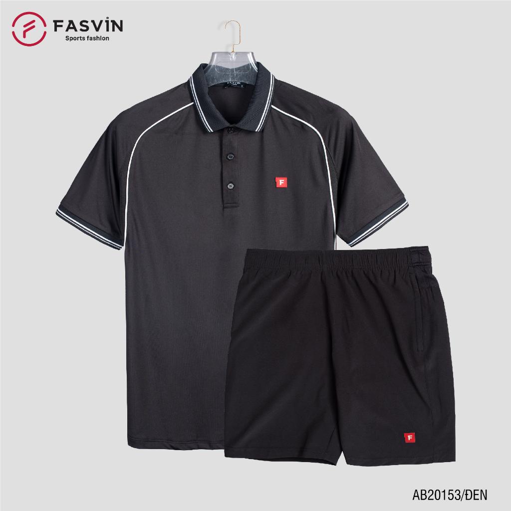 Bộ quần áo BIG SIZE thể thao nam Fasvin AB20153.HN từ 80 đến 100kg