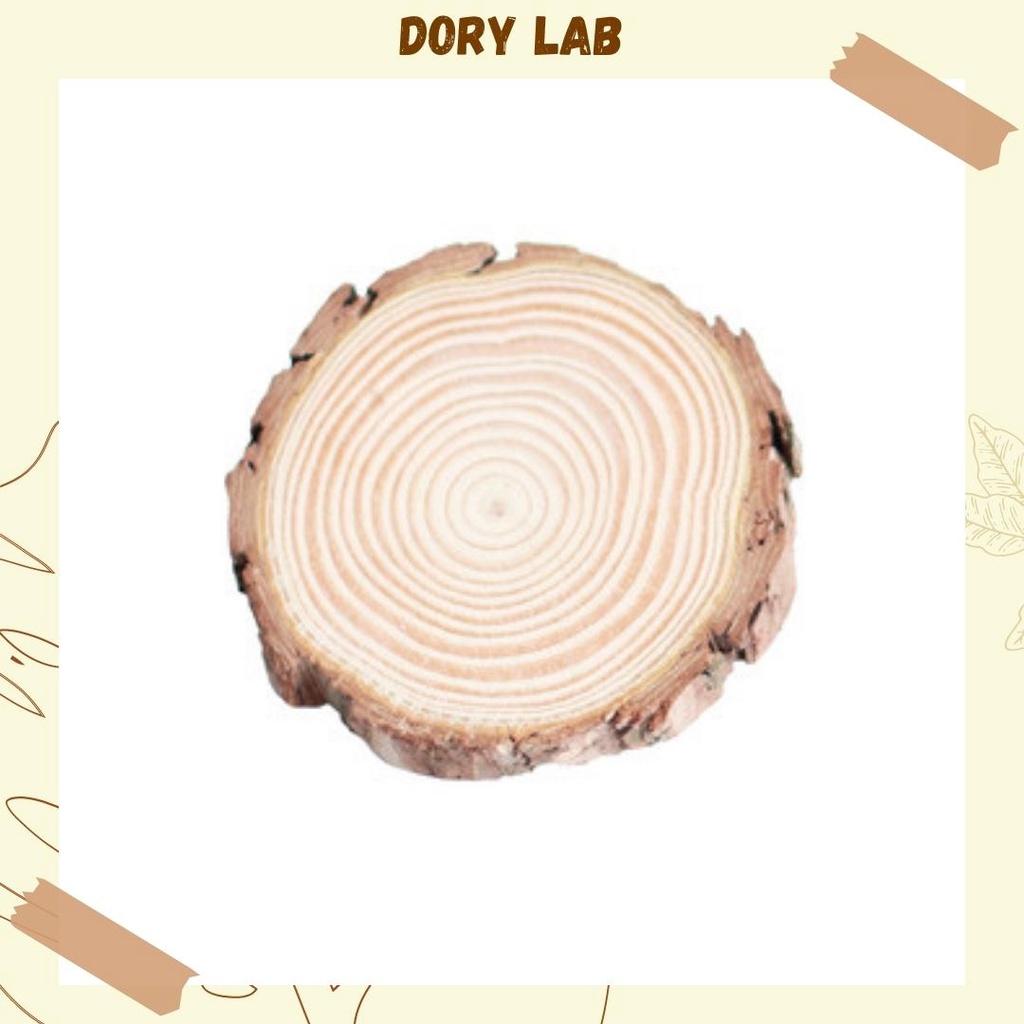 Đế Gỗ Lót Nến Thơm, Lót Ly, Phụ Kiện Decor - Dory Lab