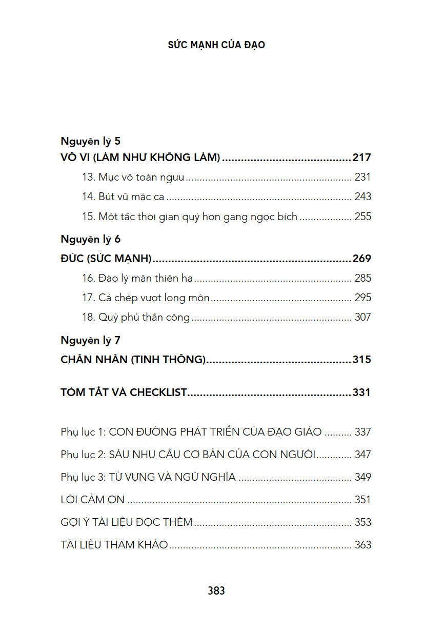 Sách Sức Mạnh Của Đạo