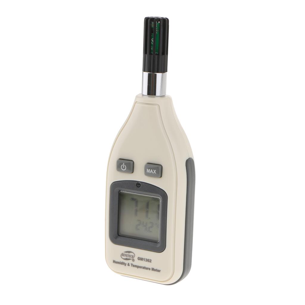GM1362 Digital LCD Humidity Temperature Meter Gauge Thermometer Hygrometer