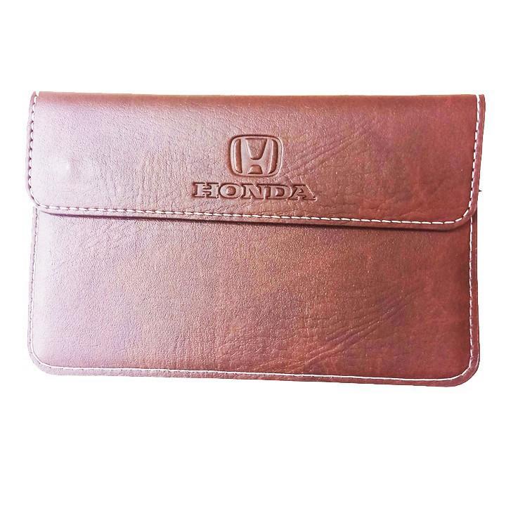 Ví da đựng đăng kiểm giấy tờ xe ô tô