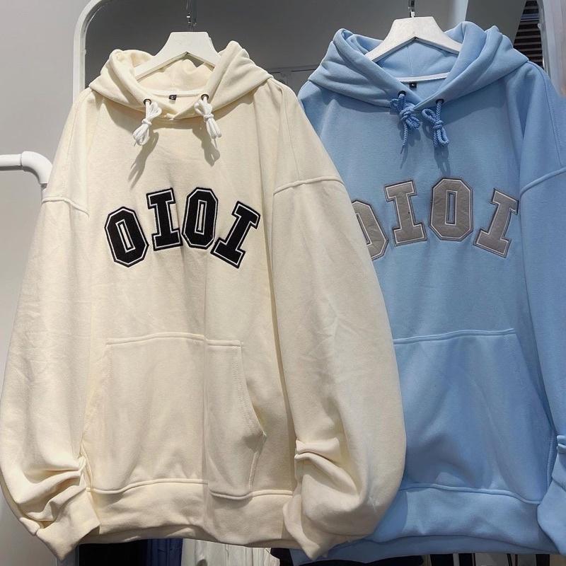 Áo Hoodie Dáng Rộng OIOI ulzzang