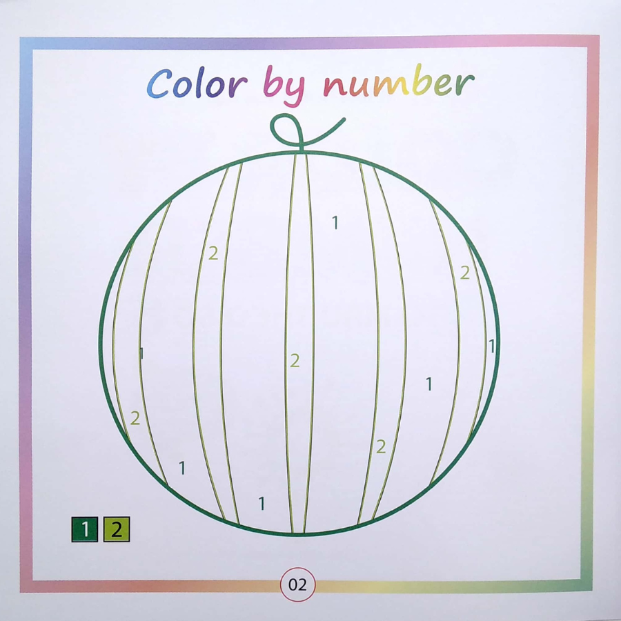 Color By Number – Tô Màu Theo Số 6
