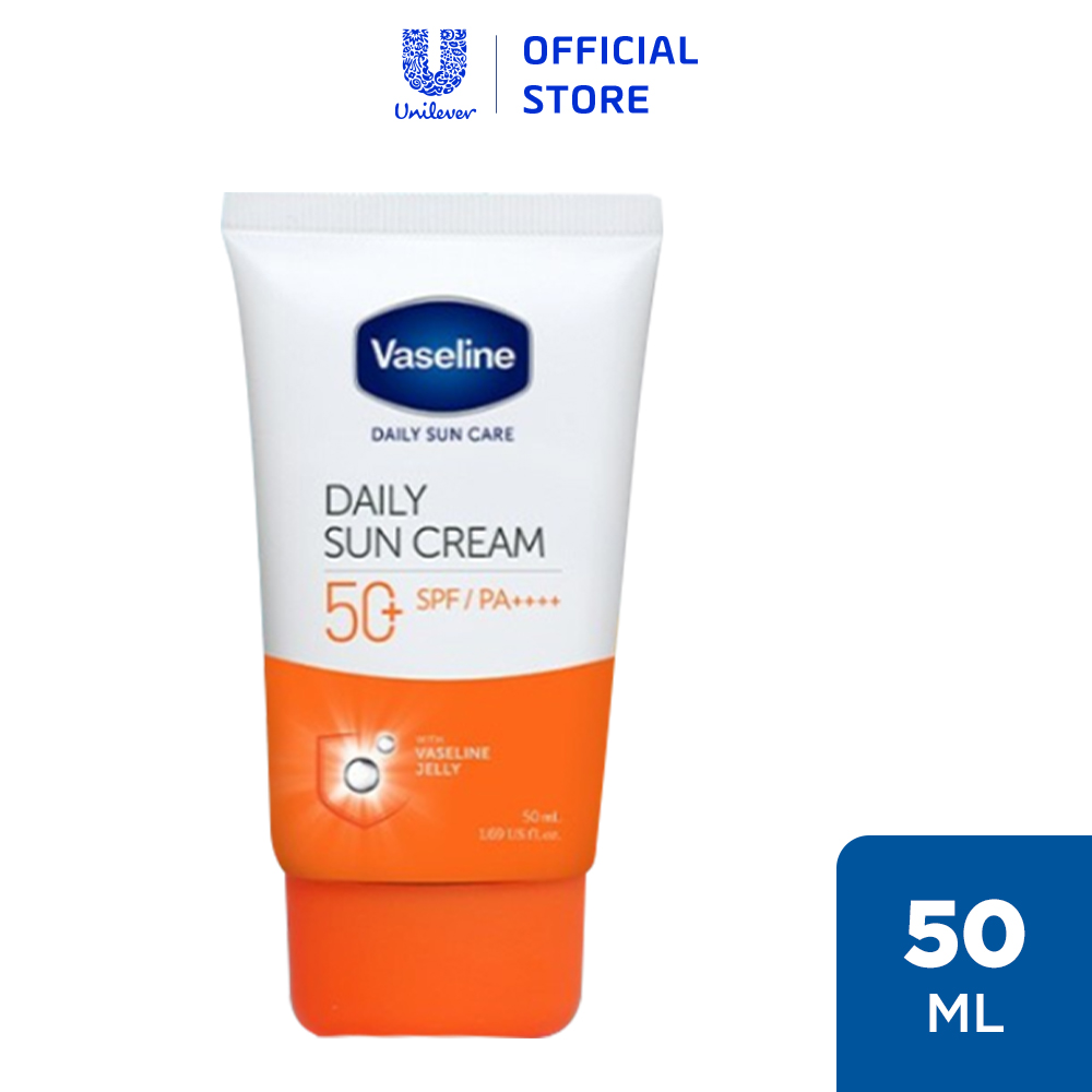 Kem chống nắng hàng ngày Vaseline Daily Sun Cream 50+ SPFPA++++ 50ml