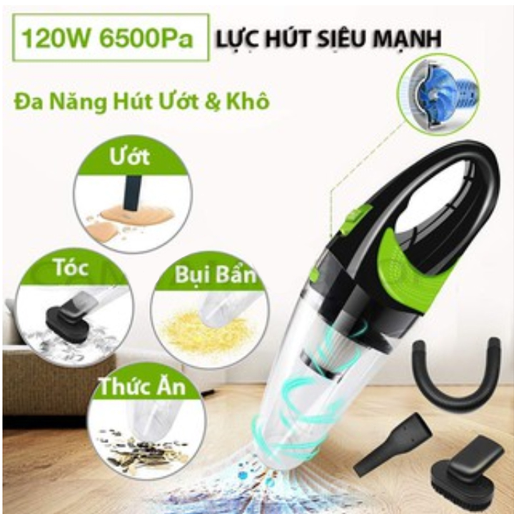 MÁY HÚT BỤI XE HƠI VÀ NỘI THẤT GIA ĐÌNH CHẤT LƯỢNG CAO