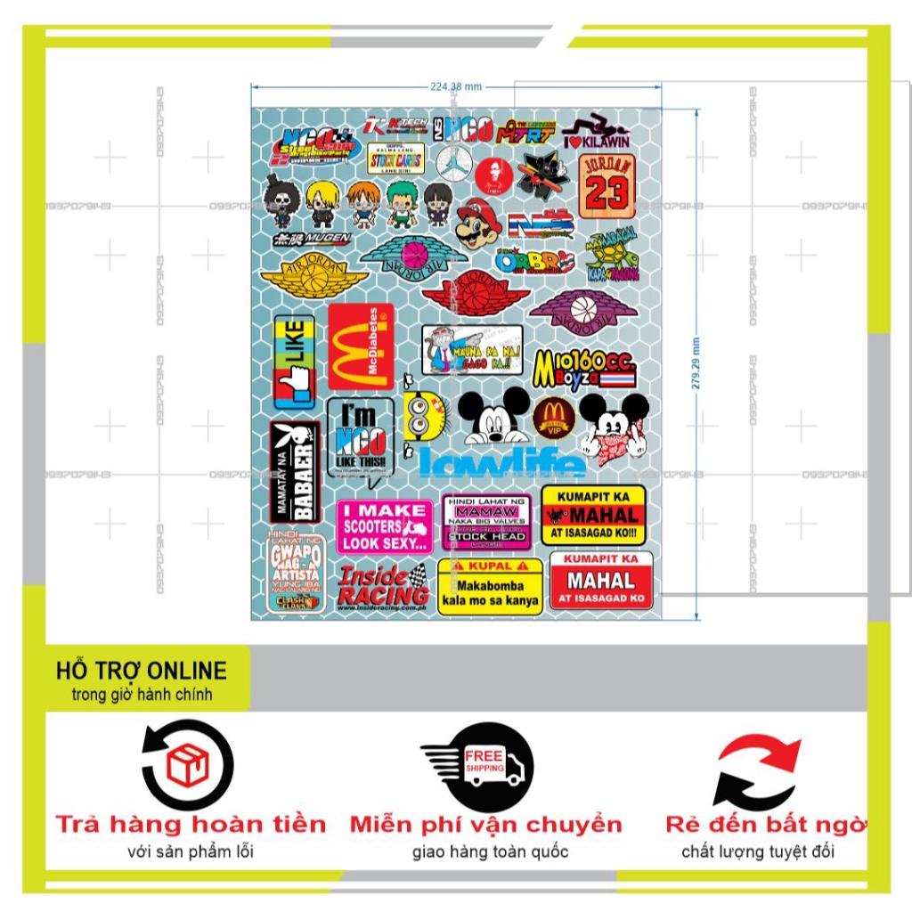 LOGO STICKER 003 - BI DECAL