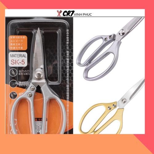 Kéo Nhật lưỡi thép Kapusi SK5 - Kéo đa năng nội địa lưỡi thép 88162 SHOP CR7