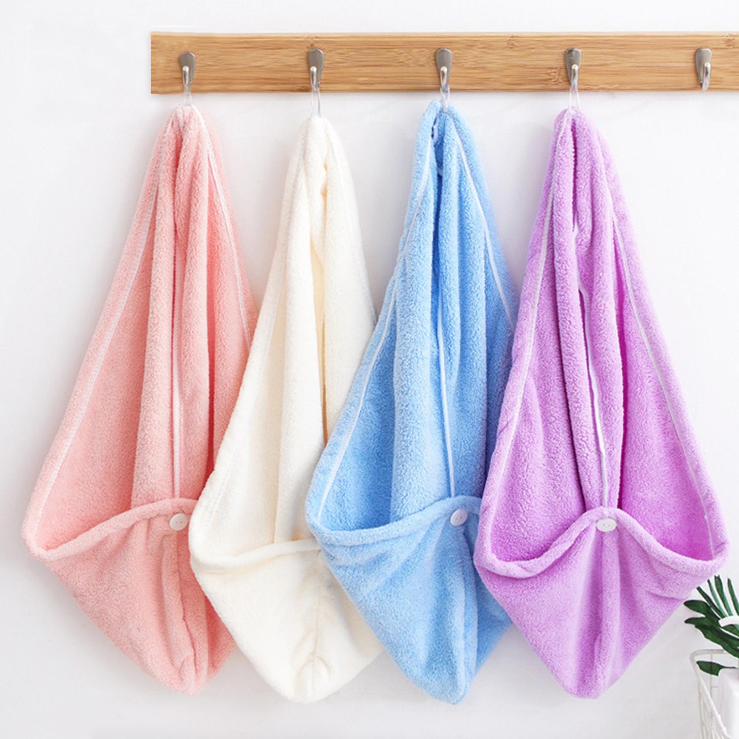 Khăn quấn tóc, khăn ủ tóc sợi nhỏ mềm hút nước nhanh khô