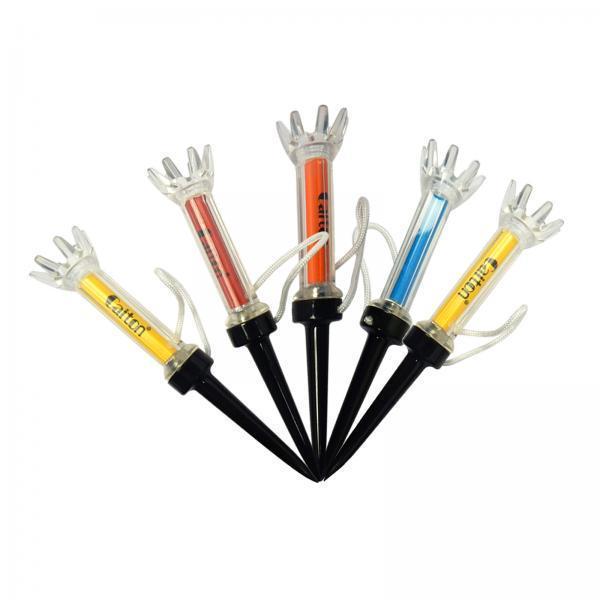 3x Golf Tee Set, 5pcs  golf professional tees  golf professional tees  golf professional tees  with Built-in Spring Golf Hitting  Tool