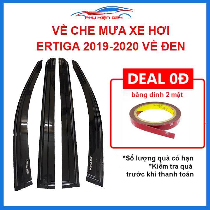 Vè mưa Ertiga 2019-2020 vè đen che mưa bảo vệ trang trí xe