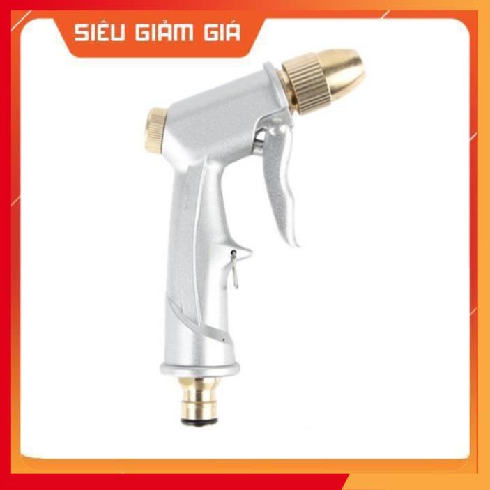 Bộ dây vòi xịt nước rửa xe, tưới cây . tăng áp 3 lần, loại 3m, 5m 206701 đầu đồng,cút,nối nhựa đen+ tặng đai