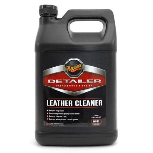 Meguiar's Sản phầm chuyển dụng làm sạch bề mặt nội thất da xe hơi - Detailer Leather Cleaner, D18101, 1 Gallon