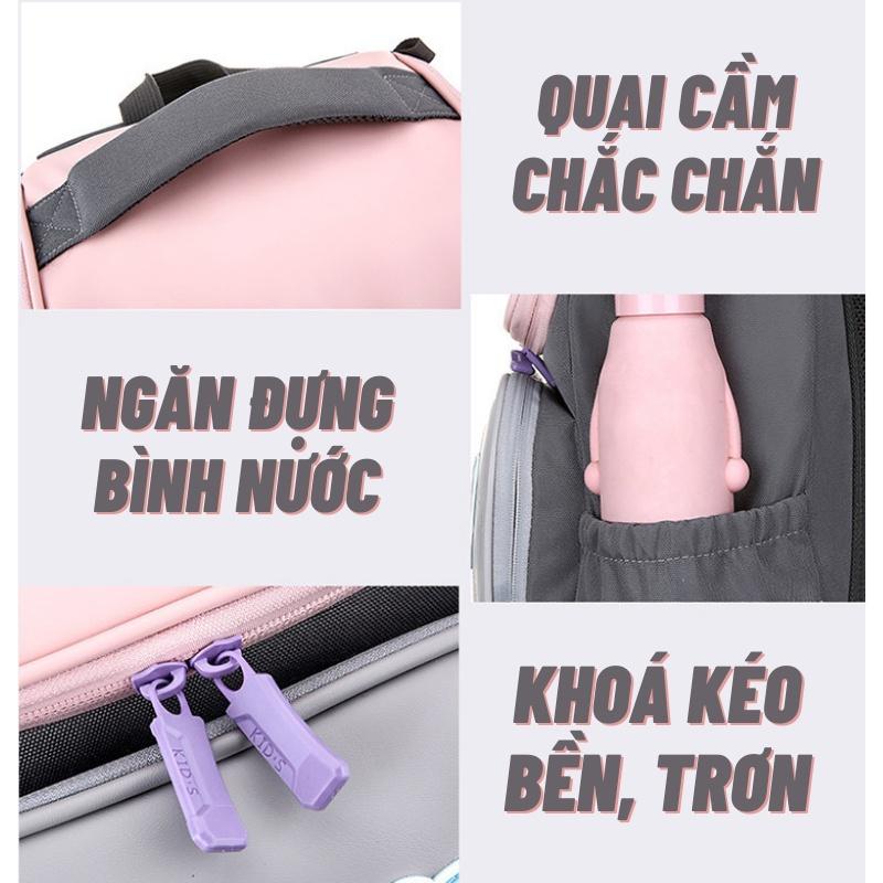 Balo học sinh chống gù Sakawin, trẻ em, Phù hợp với nhiều độ tuổi, Cao cấp độ bền cao, bảo hành 24 tháng